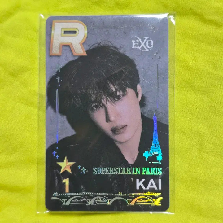 [BUNJANG] EXO Kai Jongin Superstar SM in Paris Photocard / 엑소 카이 종인 슈스엠 파리 포카
