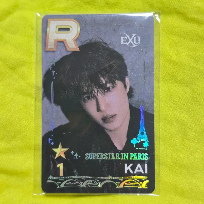 [BUNJANG] EXO Kai Jongin Superstar SM in Paris Photocard / 엑소 카이 종인 슈스엠 파리 포카