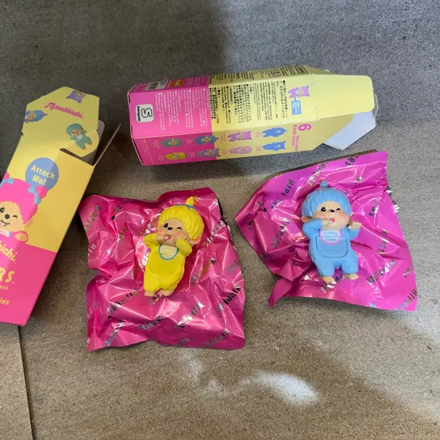[BUNJANG] Monchhichi Hipper Colors Wink Series Sky Blue / 몬치치 히퍼 컬러즈 윙크 시리즈 블루