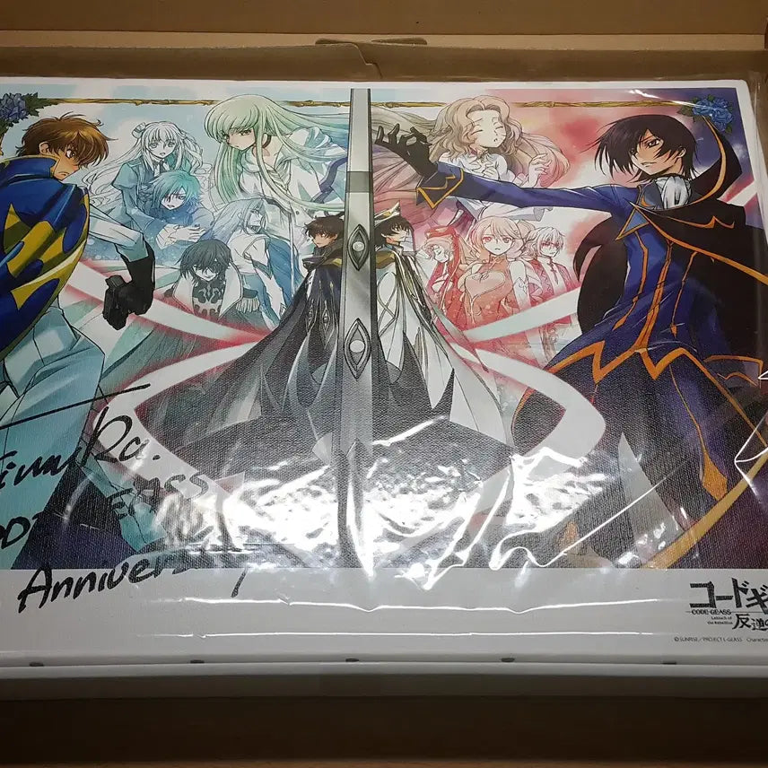 [BUNJANG] Code Geass Lelouch of the Rebellion Limited Canvas Art Print / 코드기어스 코드기아스 반역의 를르슈 루루슈 한정 캔버스아트 (아트보드)