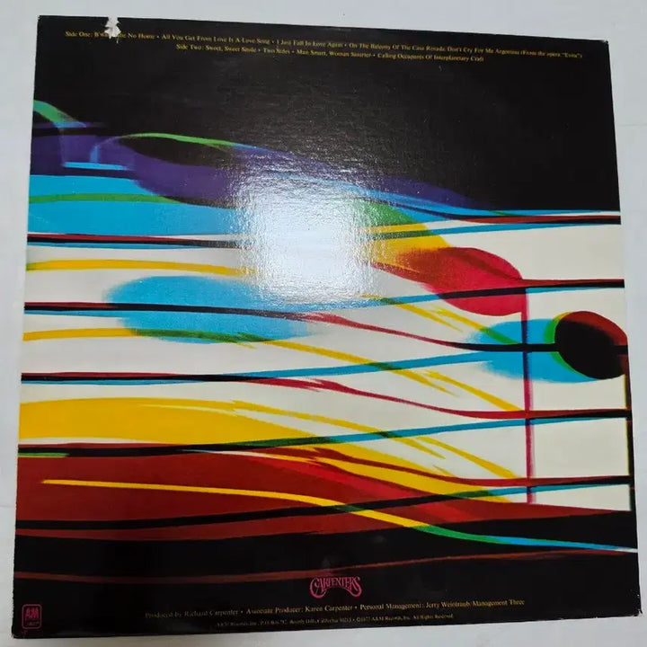 [BUNJANG] Carpenters Passage LP Original Overseas Pressing / 카펜터스 LP 해외 원반 PASSAGE
