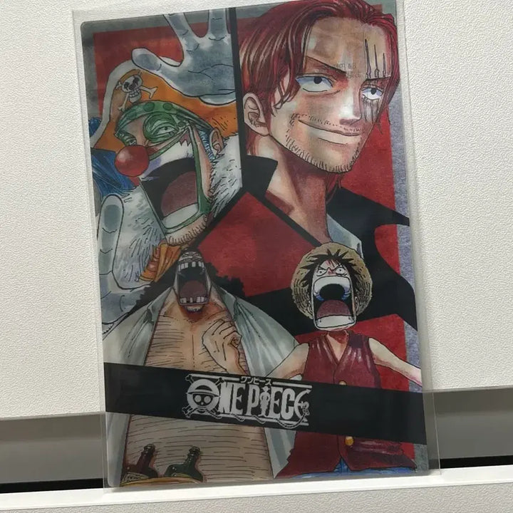 [BUNJANG] One Piece Shanks, Luffy, Buggy, Blackbeard Lenticular Postcard / 원피스 (샹크스,루피,버기,검은수염) 렌티큘러 포스트 카드 엽서 굿즈