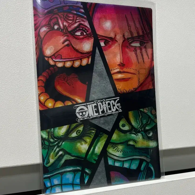 [BUNJANG] One Piece Shanks, Big Mom, Kaido, Blackbeard Lenticular Postcard Set / 애니 원피스 (샹크스,빅맘,카이도우,검은수염) 렌티큘러 포스트 카드 엽서 굿즈