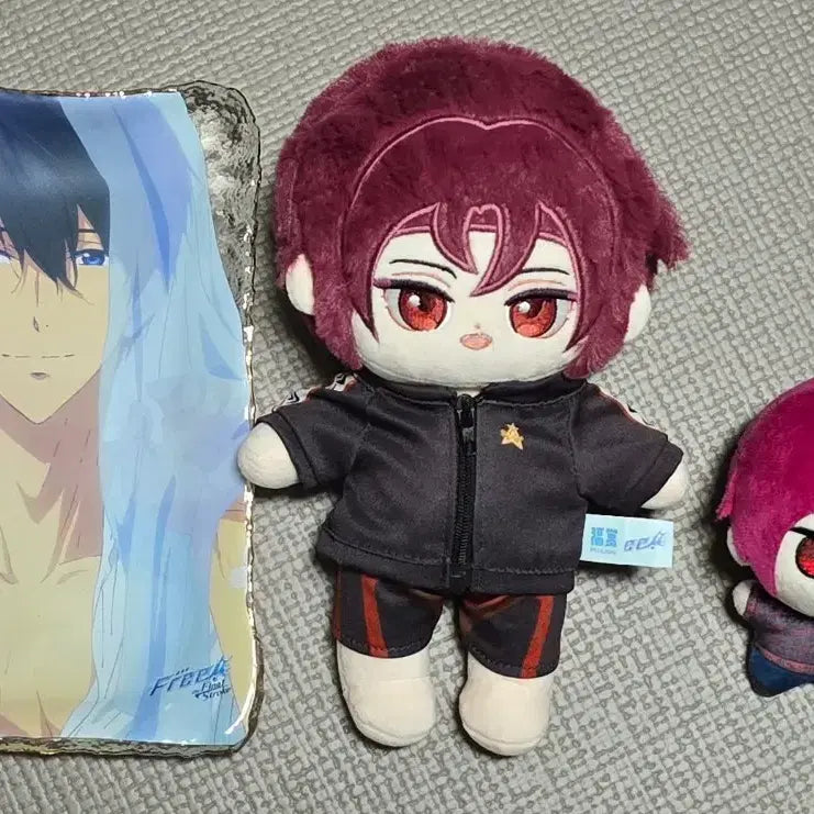[BUNJANG] Free! Popmart Kuji Nanase Haruka Plate &amp; Matsuoka Rin Plush Doll (20cm) / (최종가격인하)Free! 프리! 팝마트 쿠지 나나세 하루카 플레이트, 마츠오카 린 누이 20cm 인형 2종