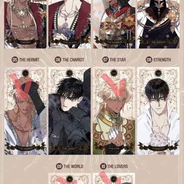 [BUNJANG] Baekya-ui Kkotgil Tarot Pack / 백야의꽃길 타로팩