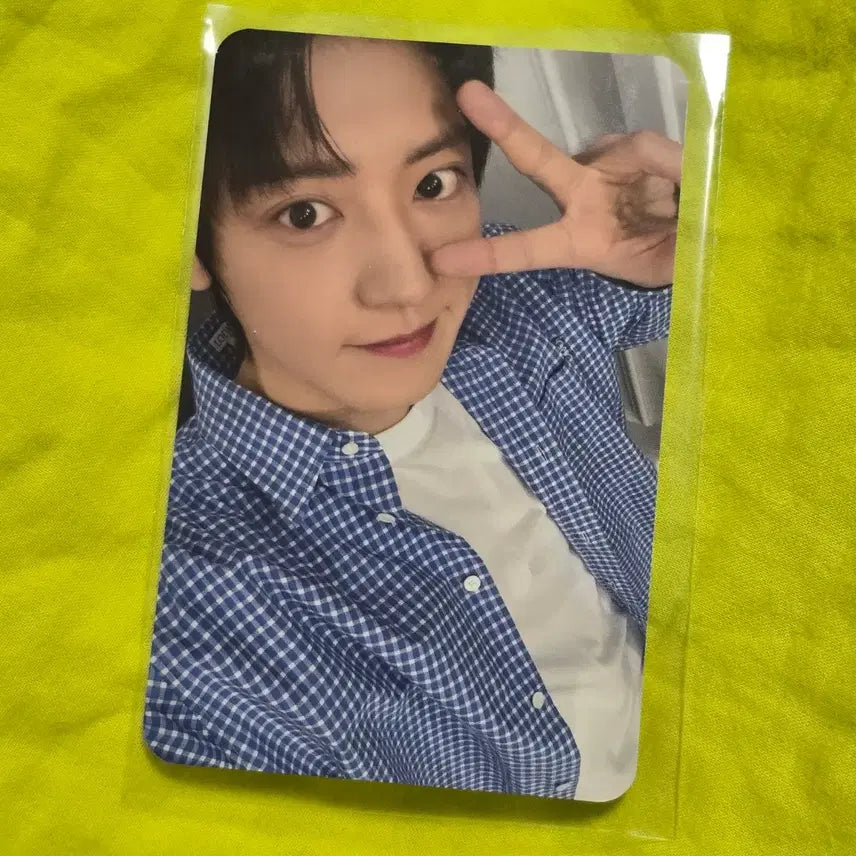 [BUNJANG] EXO Chanyeol Reverb Kuala Lumpur Fansign Photocard / 엑소 찬열 리버스 쿠알라룸푸르 팬싸 포카