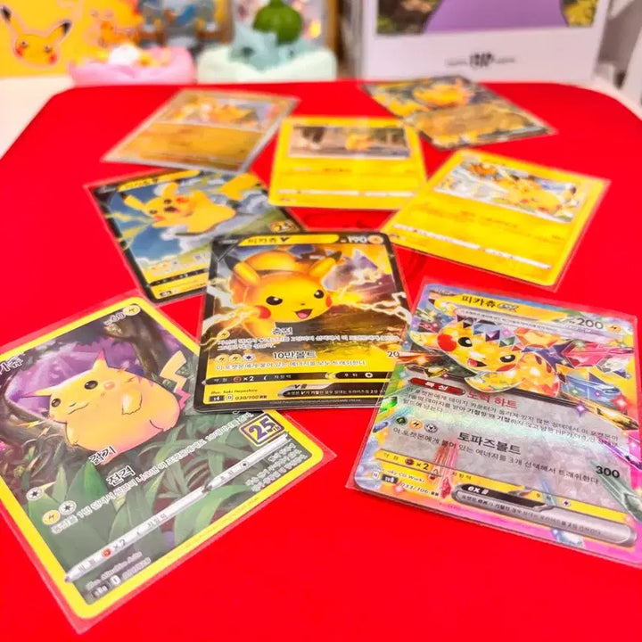 [BUNJANG] Pokemon Pikachu Card Set / 포켓몬카드 피카츄세트