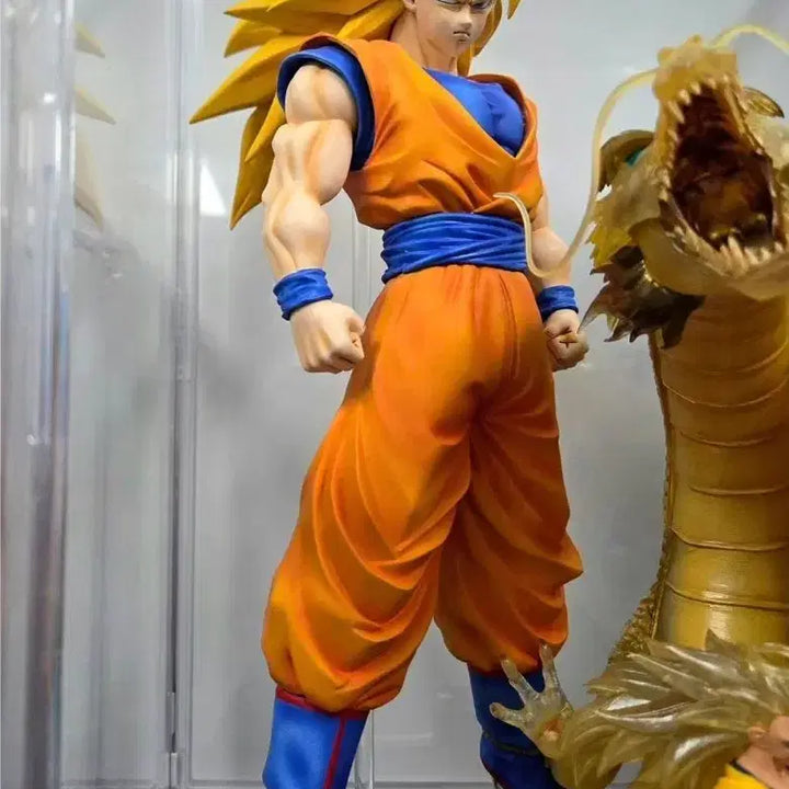 [BUNJANG] Bandai Figuarts Zero EX Super Saiyan 3 Goku Repaint Figure / [리페인트작] 아츠제로 EX 초사이어인3 손오공 _ 드래곤볼 반다이