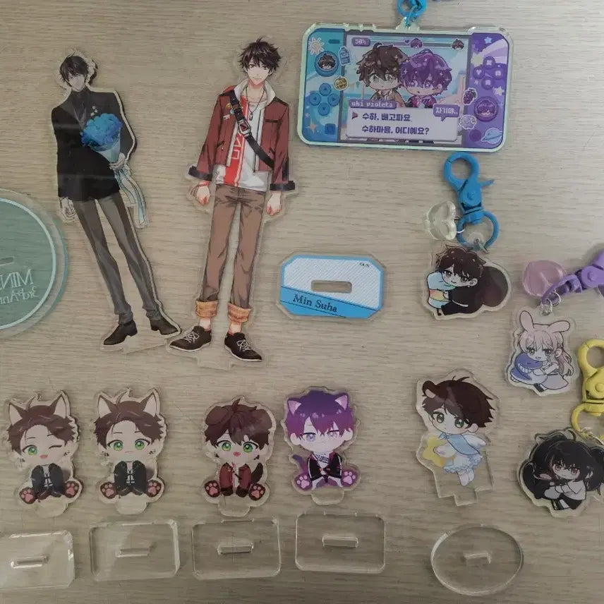 [BUNJANG] Nijisanji KR Minsuha Acrylic Standee / 니지산지 KR 민수하 비공굿 공굿 아크릴 스텐드