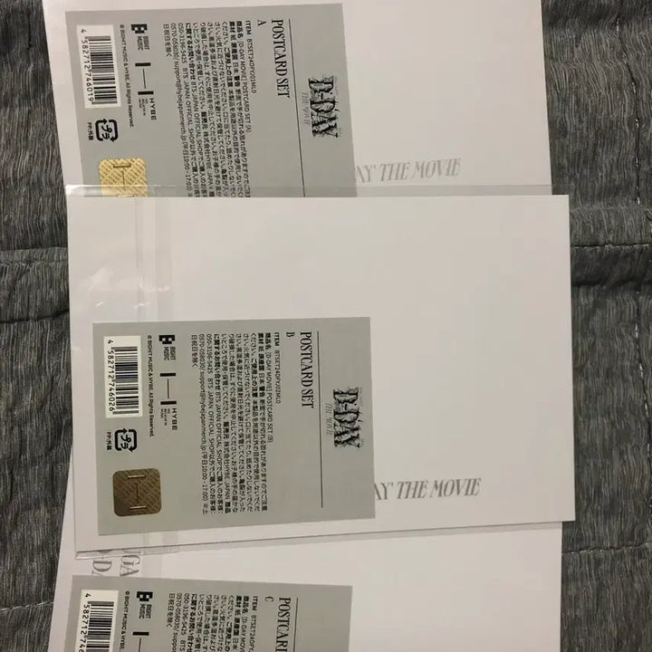 [BUNJANG] BTS SUGA D-DAY Tour Movie Japan Postcard Set / BTS 방탄소년단 슈가 SUGA D-DAY TOUR MOVIE JAPAN 포스트카드 세트