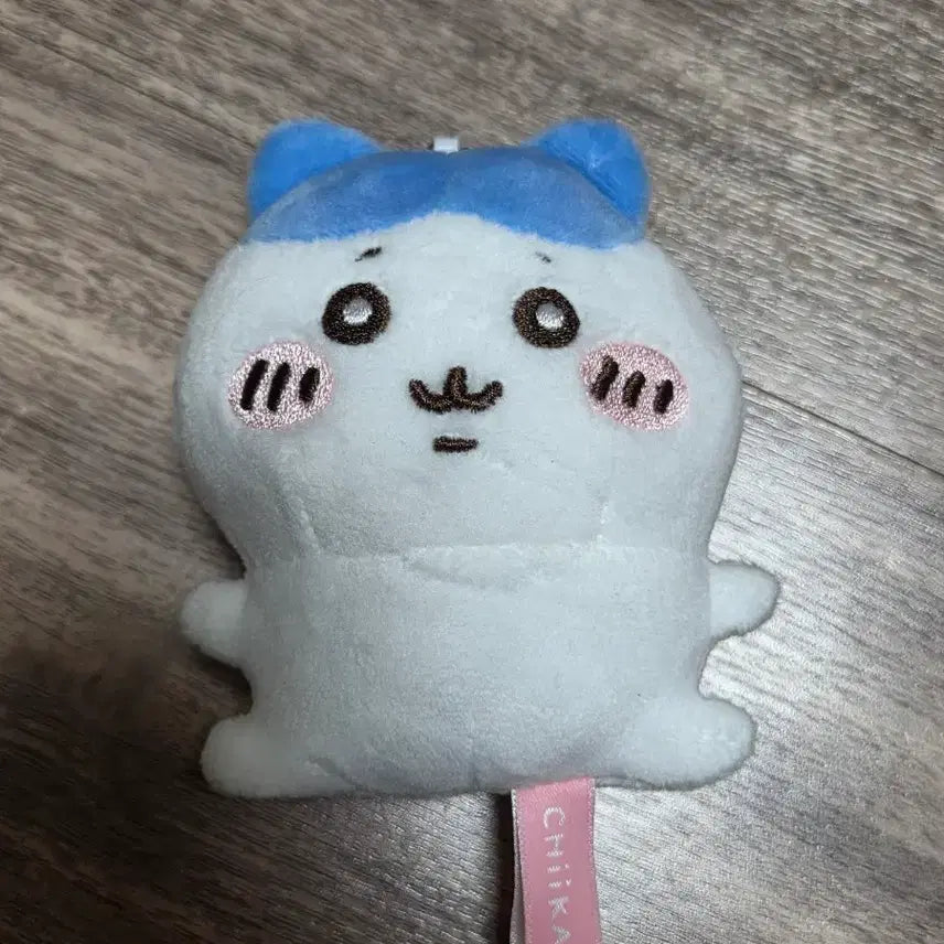[BUNJANG] Monchhichi Hachiware Bean Eye Plush Keyring / 먼작귀 하치와레 콩눈 인형 키링