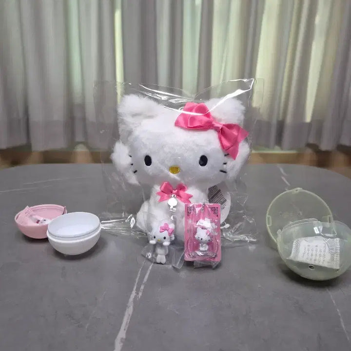 [BUNJANG] Charmmy Kitty Bundle Set Keychain and Pokedoll Gacha / 챠미키티 일괄