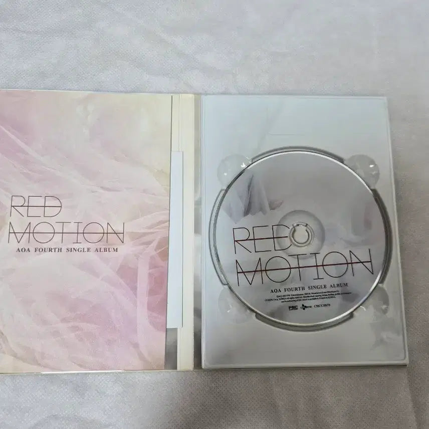 [BUNJANG] AOA Single Vol. 4 Red Motion w/ Seolhyun Photocard / 에이오에이 AOA 싱글 4집 Red Motion (희귀 설현 포토카드 포함)