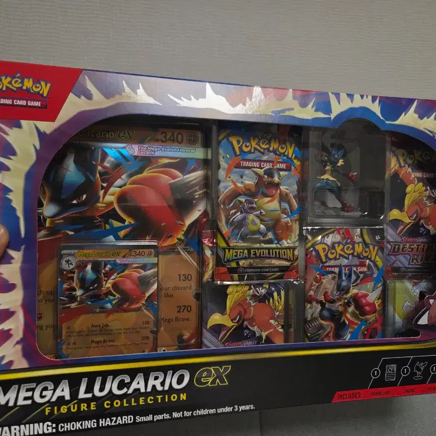 [BUNJANG] Pokemon TCG Mega Lucario Collection Box (Unsealed) / 북미 포켓몬카드 미개봉박스 메가루카리오 컬렉션
