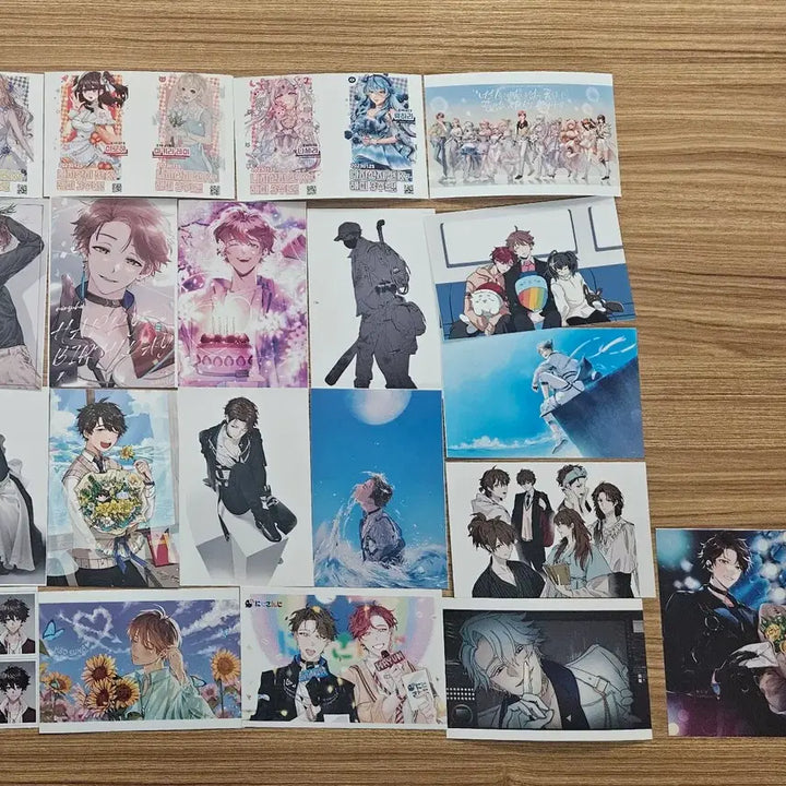 [BUNJANG] NIJISANJI KR Min Suha Unofficial Photocard Bundle / 니지산지 KR 민수하 등 비공굿 프박