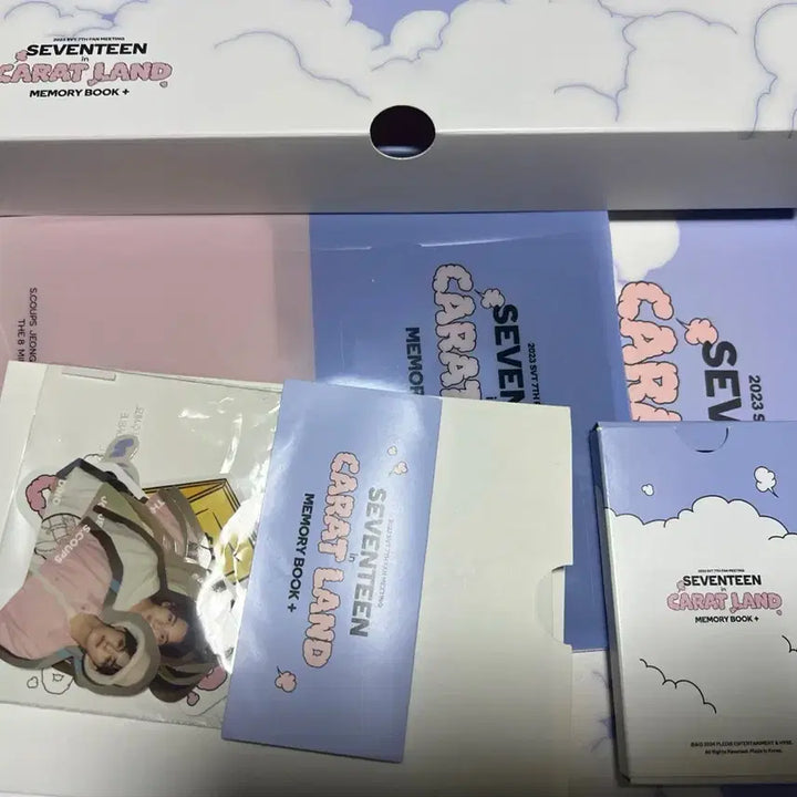 [BUNJANG] SEVENTEEN 2023 CARAT ZONE Memory Book Full Set / 세븐틴 2023 캐럿랜드 메모리북 풀세트