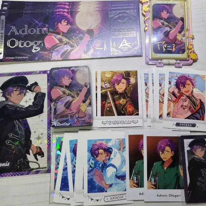 [BUNJANG] Ensemble Stars! Adonis Otogari Bundle Set - PASHACLICKERS, Yurisukorotta, Live Ticket / 앙스타 굿즈 세트 파샤코레 유사코롯타 라이브티켓 오토가리 아도니스
