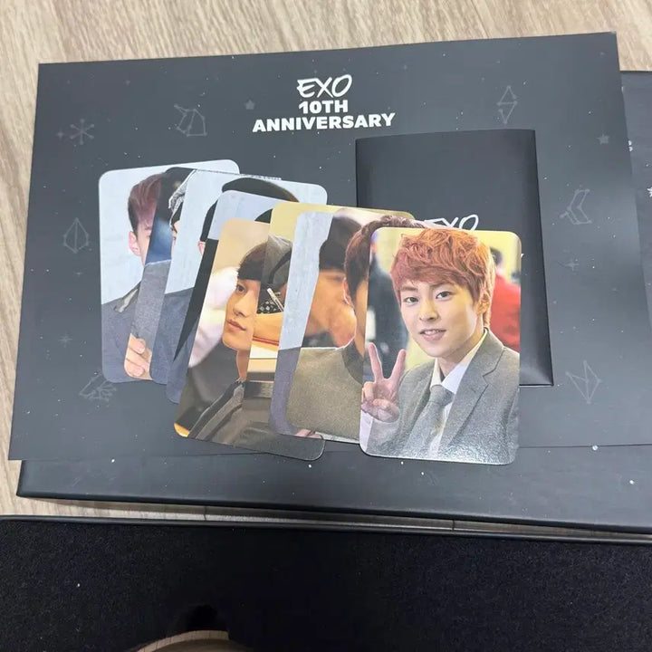 [BUNJANG] EXO 10th Anniversary Music Box Mood Lamp / 급처) 포카 O 엑소 10주년 오르골 무드등 양도