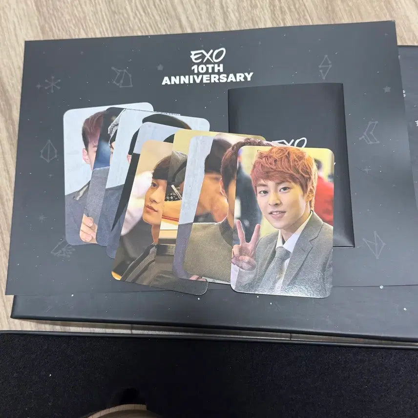 [BUNJANG] EXO 10th Anniversary Music Box Mood Lamp / 급처) 포카 O 엑소 10주년 오르골 무드등 양도