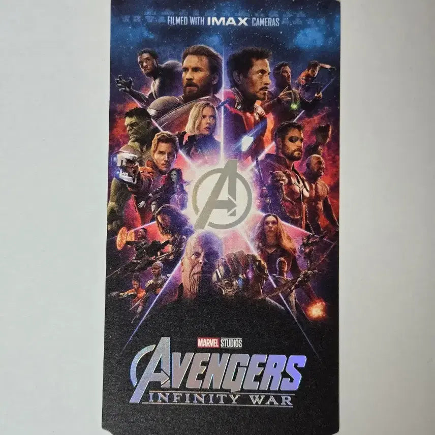 [BUNJANG] Marvel Original Ticket Avengers Infinity War Endgame / 마블 비공굿 오리지널 티켓 오티 어벤져스 인피니티워