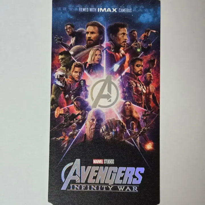 [BUNJANG] Marvel Original Ticket Avengers Infinity War Endgame / 마블 비공굿 오리지널 티켓 오티 어벤져스 인피니티워