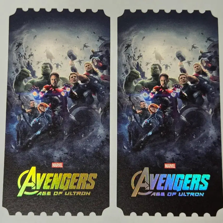[BUNJANG] Marvel Original Ticket Avengers Infinity War Endgame / 마블 비공굿 오리지널 티켓 오티 어벤져스 인피니티워 엔드게임