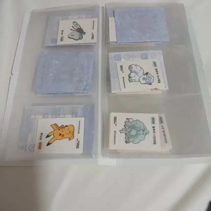 [BUNJANG] Pokemon Bread Stickers Set (39 Types, Season 5, 30th Anniversary) / 포켓몬띠부씰 39종 시즌5 띠부씰  30주년띠부씰