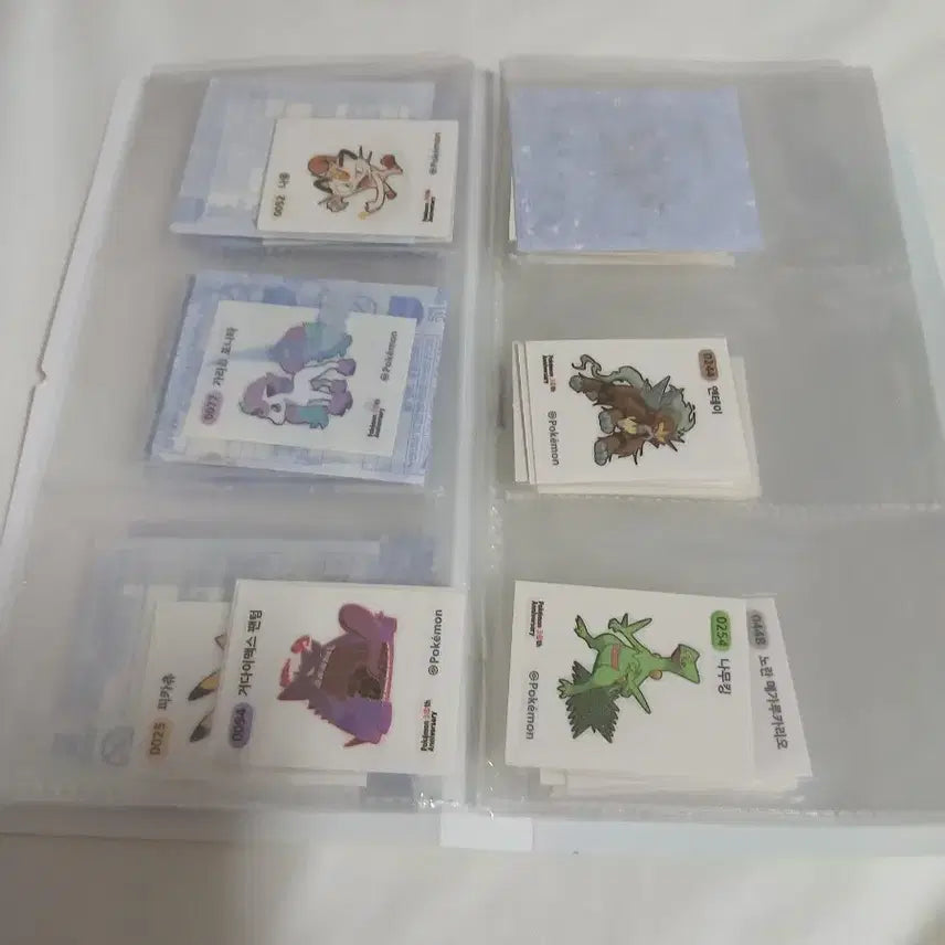 [BUNJANG] Pokemon Bread Stickers Set (39 Types, Season 5, 30th Anniversary) / 포켓몬띠부씰 39종 시즌5 띠부씰  30주년띠부씰