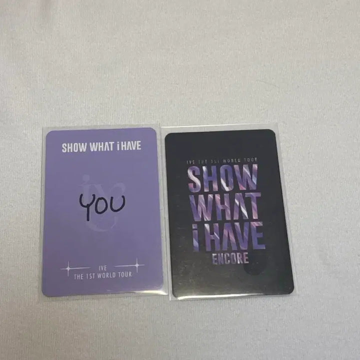 [BUNJANG] IVE Yujin Concert MD Selfie Photocard / 아이브 안유진 콘서트 엠디 셀카