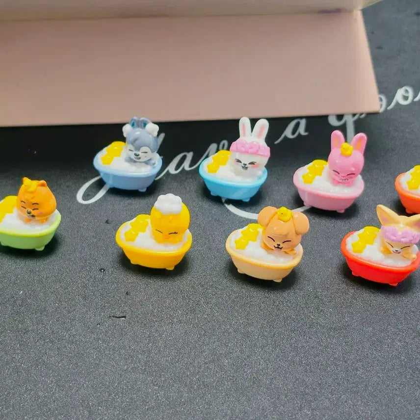 [BUNJANG] Stray Kids Skzoo Bath Bomb Gacha Set / 스트레이키즈 스키주 배스밤 입욕제 피규어 가챠 세트