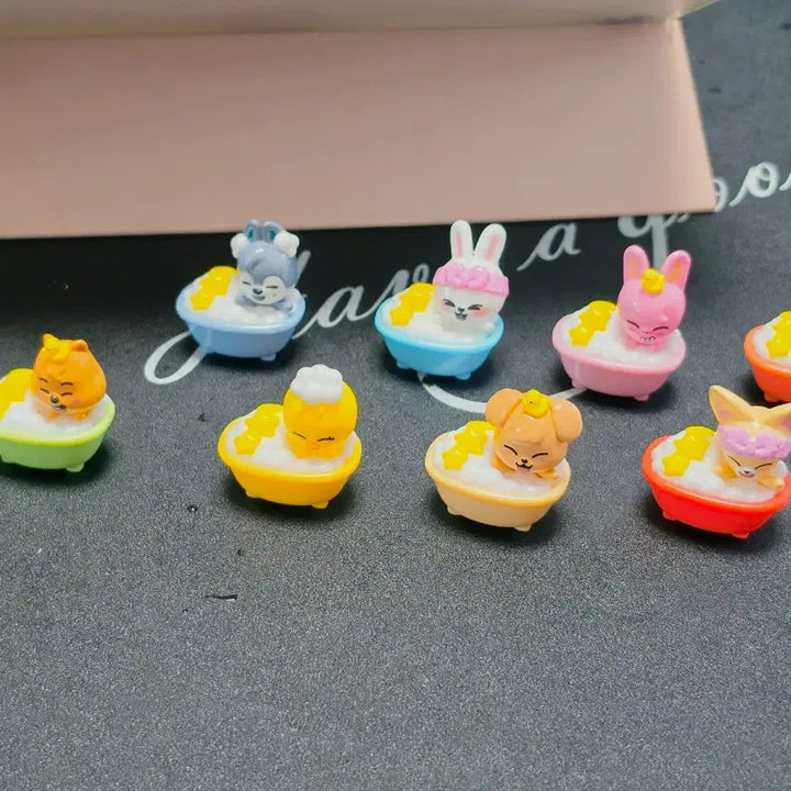 [BUNJANG] Stray Kids Skzoo Bath Bomb Gacha Set / 스트레이키즈 스키주 배스밤 입욕제 피규어 가챠 세트