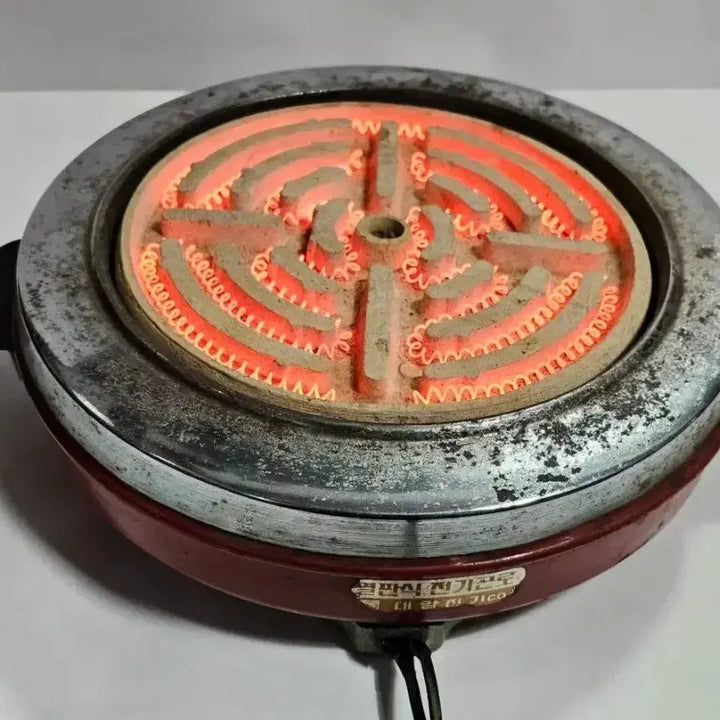 [BUNJANG] Dae Yang Electric Vintage Hot Plate Electric Stove / 오래된 열판식 전기곤로 옛날생활전기제품