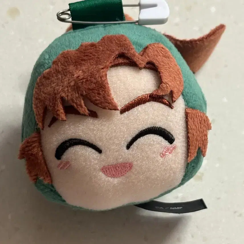[BUNJANG] Idolmaster SideM The Idolmaster SideM Isaku Senba Face Badge Plush Doll / 이사쿠 페이스 뱃지 인형