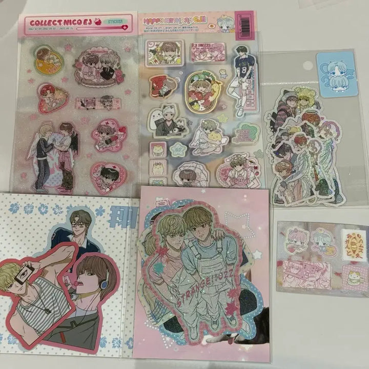 [BUNJANG] ENHYPEN Niki Nikki Sticker Bundle Set / 앤팀 닉쭈 락교님 닉쭈온 스티커 일괄