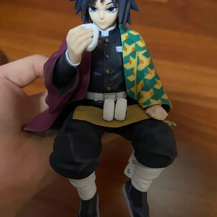 [BUNJANG] Demon Slayer Giyu Chokonose Onigiri Noodle Stopper Figure / 귀멸의 칼날 기유 쵸코노세 주먹밥 누들스토퍼 피규어