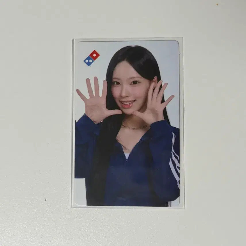 [BUNJANG] Rizenne Wendy Domino Pizza Photocard / 리센느 원이 도미노피자 포카 포토카드