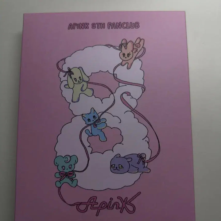 [BUNJANG] Apink Panda 8th Fanclub Goods Pouch and Message Card Set / 에이핑크 판다 8기 굿즈(포카없음)