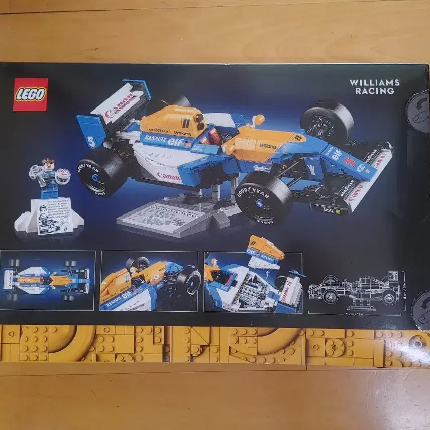 [BUNJANG] LEGO Icons 10353 Williams Racing FW14B Nigel Mansell (Sealed) / (미개봉)(정품) 레고아이콘 10353 Williams Racing FW14B 엔 Nigel Mansell 팝니다.