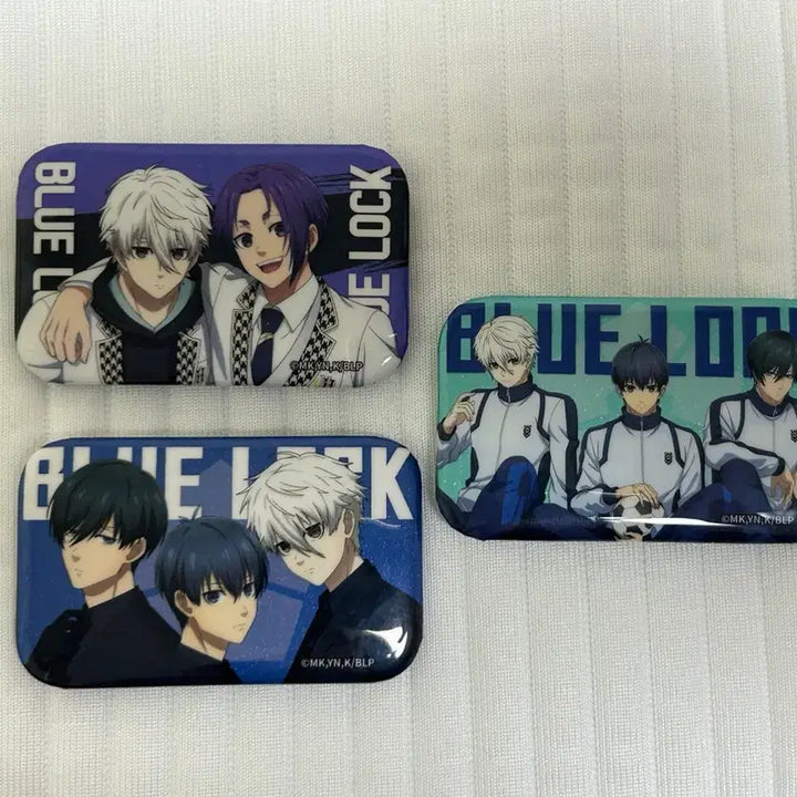 [BUNJANG] Blue Lock Nagi, Reo, Isagi, Rin Pin Badge Bundle Set / 블루록 나기 레오 이사기 린 핀뱃지 3개 일괄