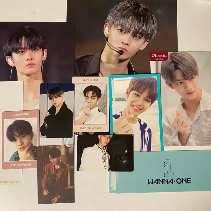 [BUNJANG] Bae Jin Young Wanna One Bundle Set Photocard Postcard / 일괄) 배진영 워너원 포카 포토카드 엽서