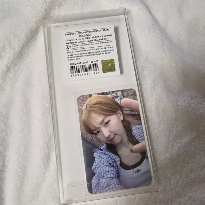 [BUNJANG] Red Velvet Seulgi 10th Anniversary MD Acrylic Stand Photocard / 레드벨벳 슬기 10주년 엠디 아크릴 스탠드 포카 미개봉 양도