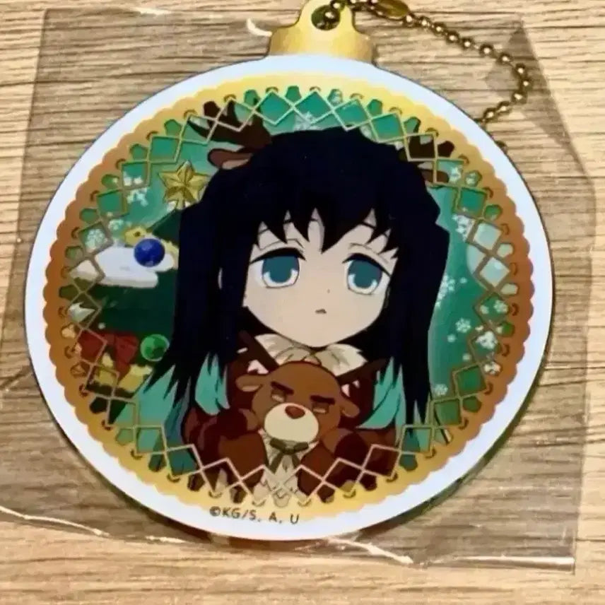 [BUNJANG] Demon Slayer Muichiro Christmas Acrylic Charm / 귀멸의칼날 무이치로 크리스마스 아크릴 챰