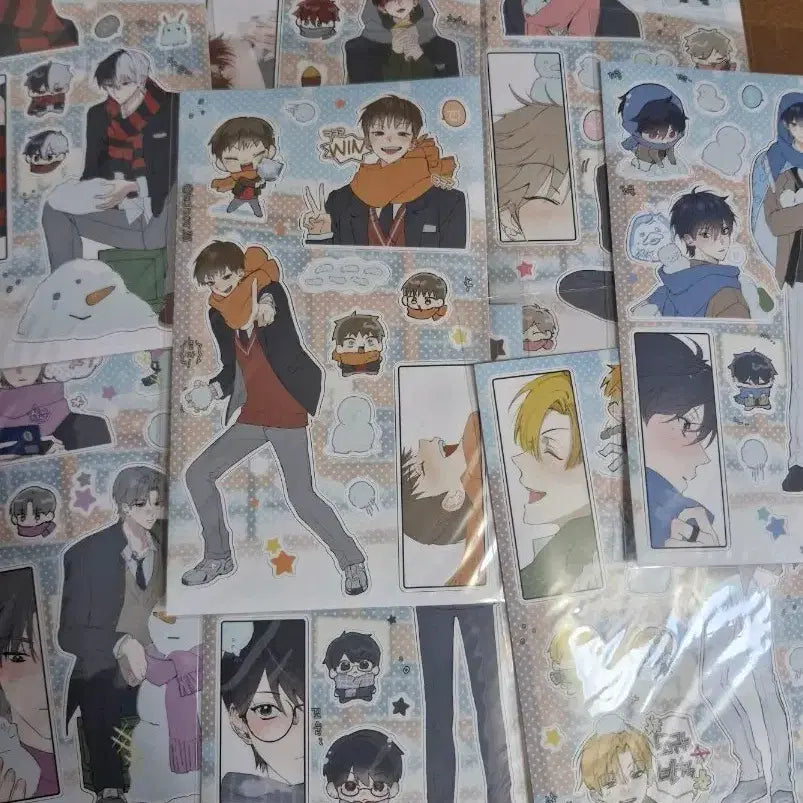 [BUNJANG] Lee Hyori Winter Sticker Set / 고효리님 겨울 스티커 원가 이하 판매