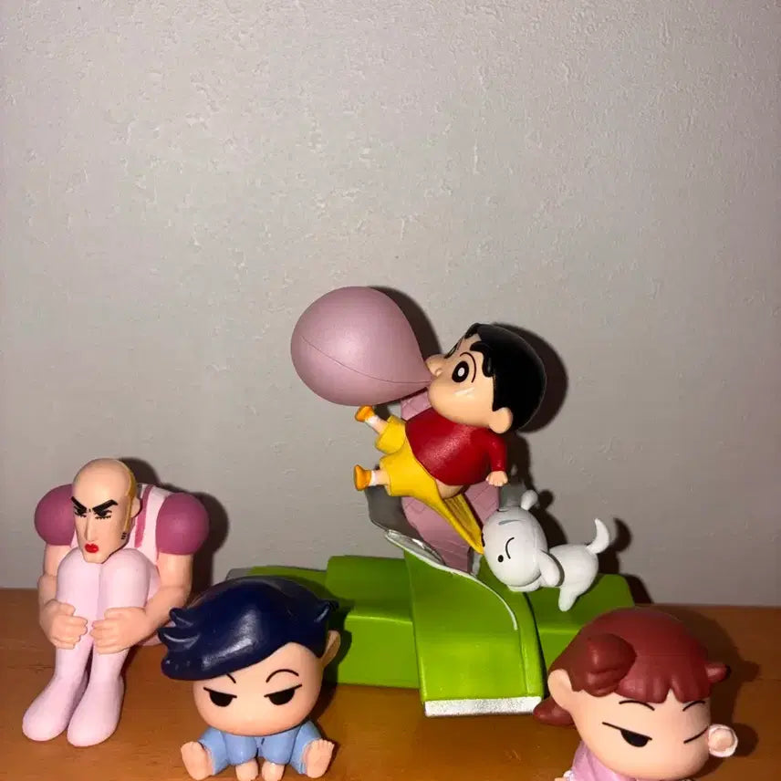 [BUNJANG] Crayon Shin-chan Character Figure Bundle Set / (일괄) 짱구는 못말려 캐릭터 피규어