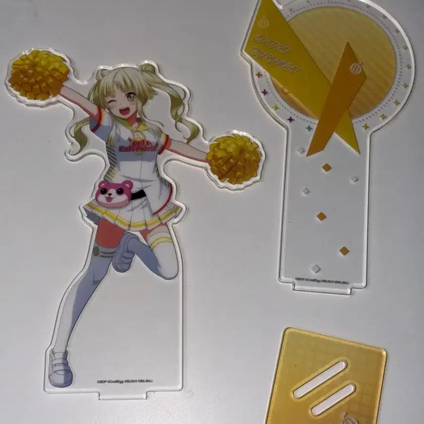 [BUNJANG] BanG Dream! Kokoro Tsurumaki Shanghai Limited Cheerleader Acrylic Stand / 뱅드림 코코로 상해 한정 치어리더 아크릴 스탠드 비리비리 반도리