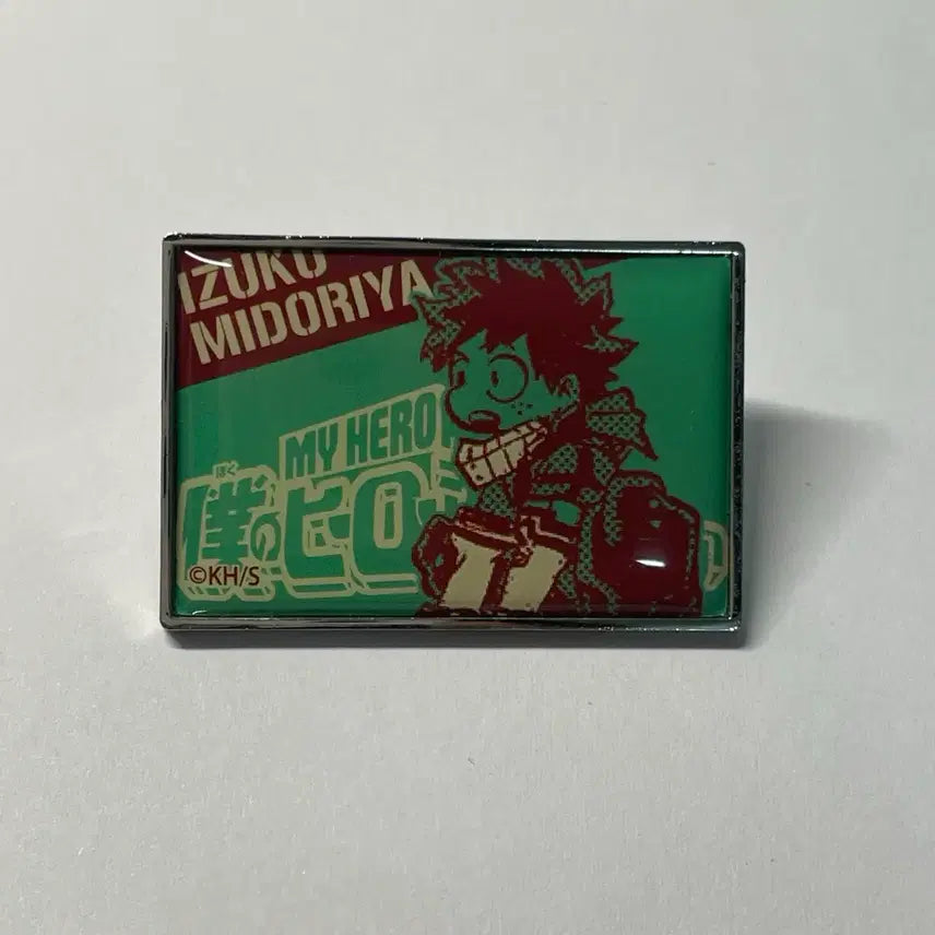 [BUNJANG] My Hero Academia Izuku Midoriya Deku Jump Shop 20th Anniversary Limited Edition Pin Badge / 나의 히어로 아카데미아 히로아카 미도리야 이즈쿠 데쿠 점프샵 20주년 한정판 핀뱃지