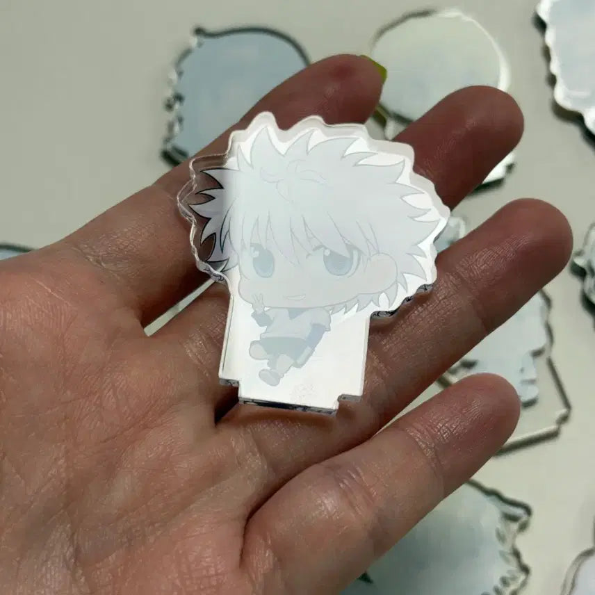 [BUNJANG] Hunter x Hunter Gon, Killua, Kurapika, Hisoka, Chrollo, Alluka, Kalluto Acrylic Stand Set / 헌터헌터 곤 키르아 크라피카 히소카 클로로 아르카 카이토 아크릴 스탠드 가챠