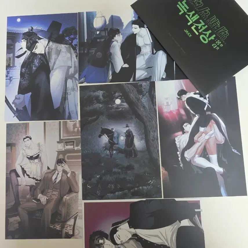 [BUNJANG] Noksaek Jeonsang AU Postcard Set / 녹색전상 AU 엽서세트