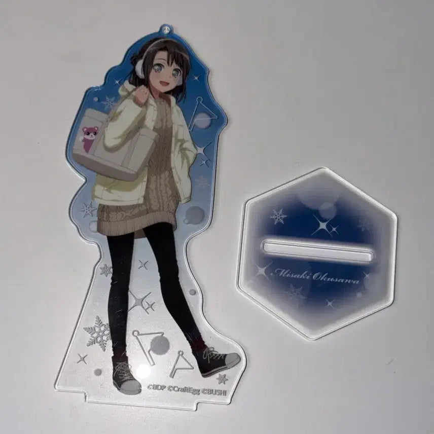 [BUNJANG] BanG Dream! Misaki Marui 2020 Winter Acrylic Stand / 뱅드림 미사키 마루이 아크릴 스탠드 2020 윈터 반도리 아크스타