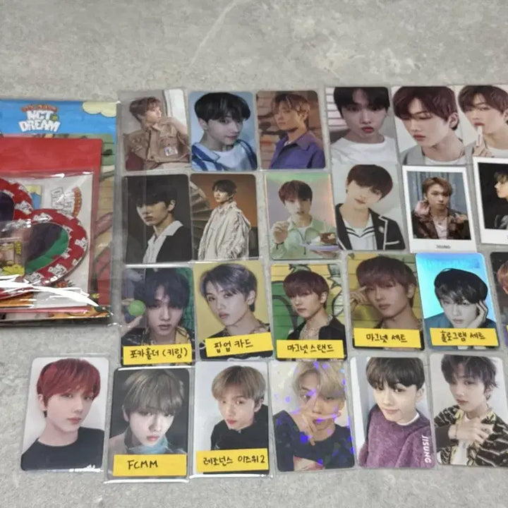 [BUNJANG] NCT DREAM Album Bundle Set Photocards / NCT DREAM 앨범 포토카드 일괄 양도